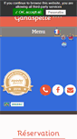 Mobile Screenshot of chateau-gandspette.com